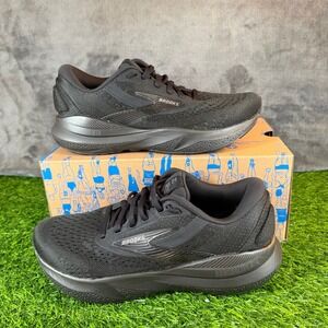 Brooks Adrenaline GTS 24 Womens size 7.5 Wide Running Shoes Sneakers Black New
